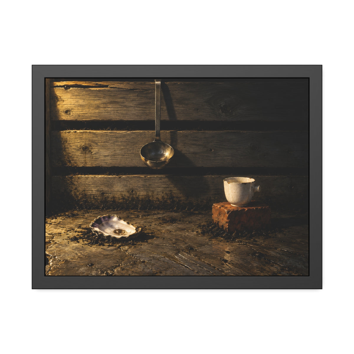 "What the Rot Would Not Take": A Garabaggio Framed Print