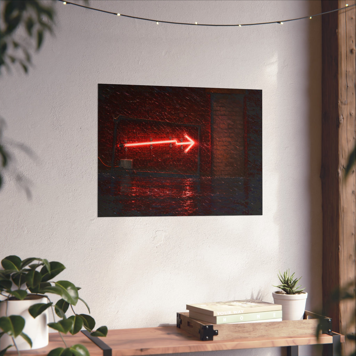 "The Rain Driven Sideways": A Garabaggio Fine Art Print