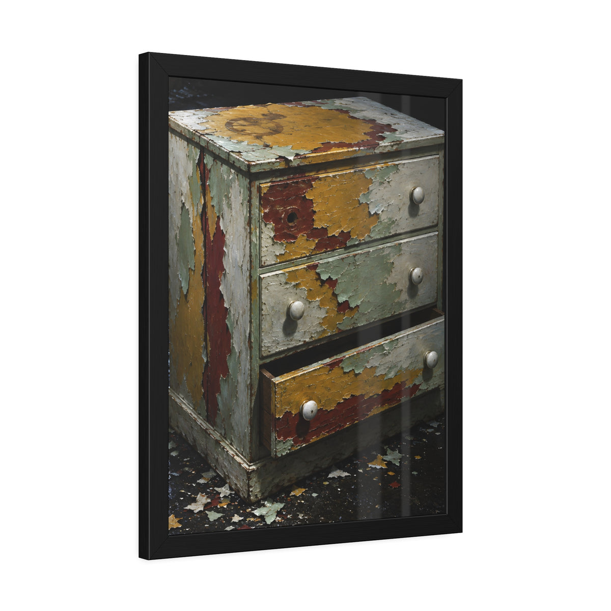 "The Mustard Comes Up": A Garabaggio Framed Print