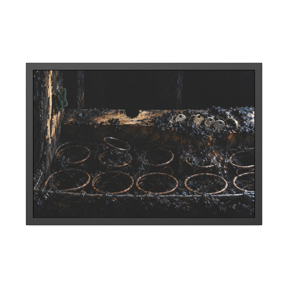"The Bows of the Keys": A Garabaggio Framed Print