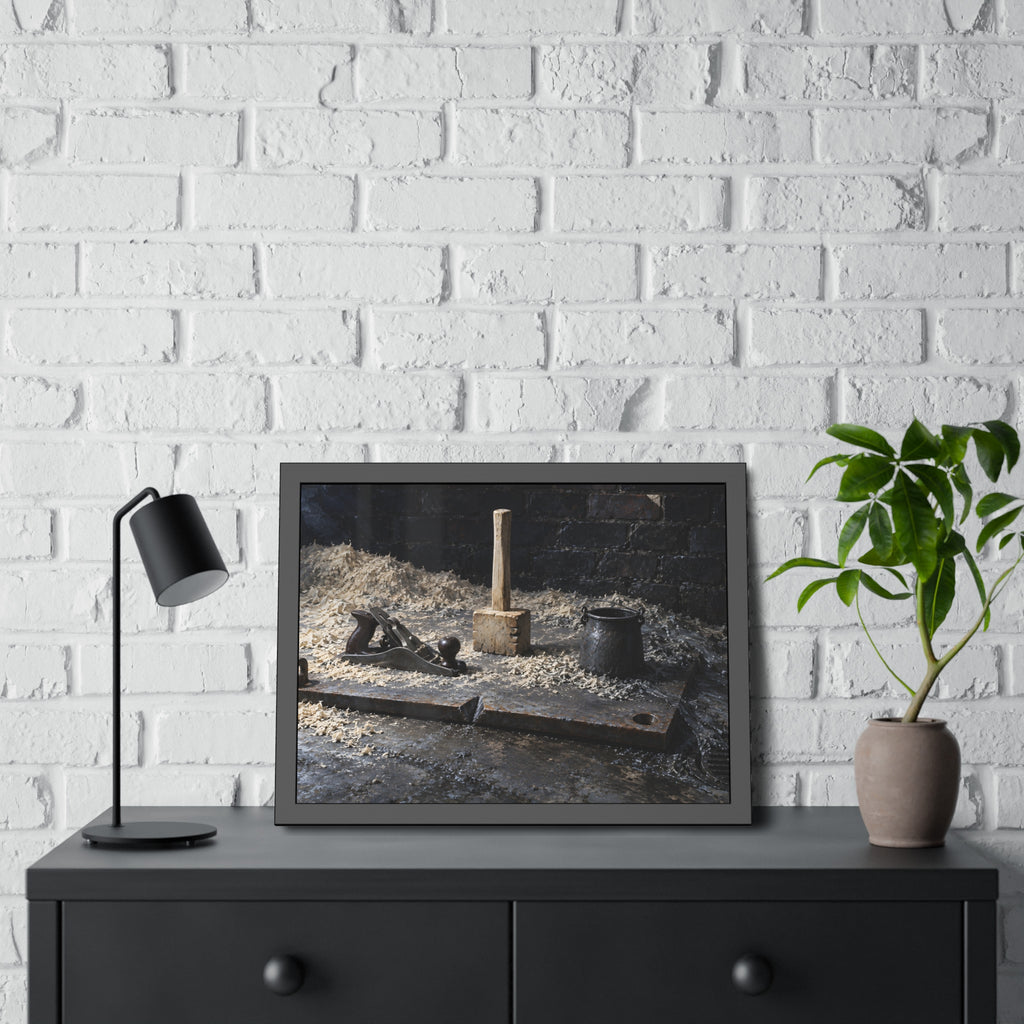 "The Mallet Whole": A Garabaggio Framed Print