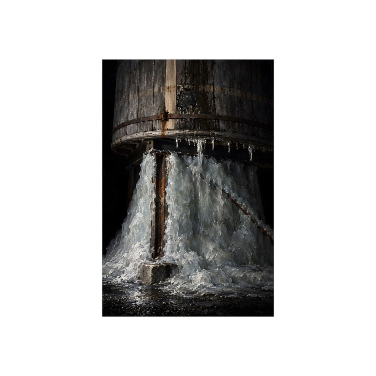 "The Pedestal of Ice": A Garabaggio Fine Art Print