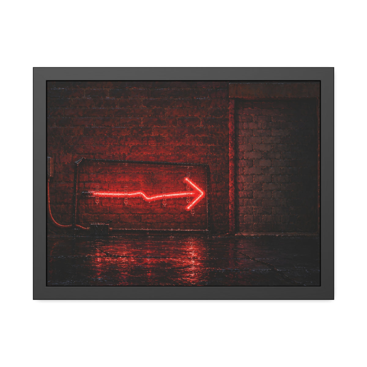 "The Beaded Glass": A Garabaggio Framed Print