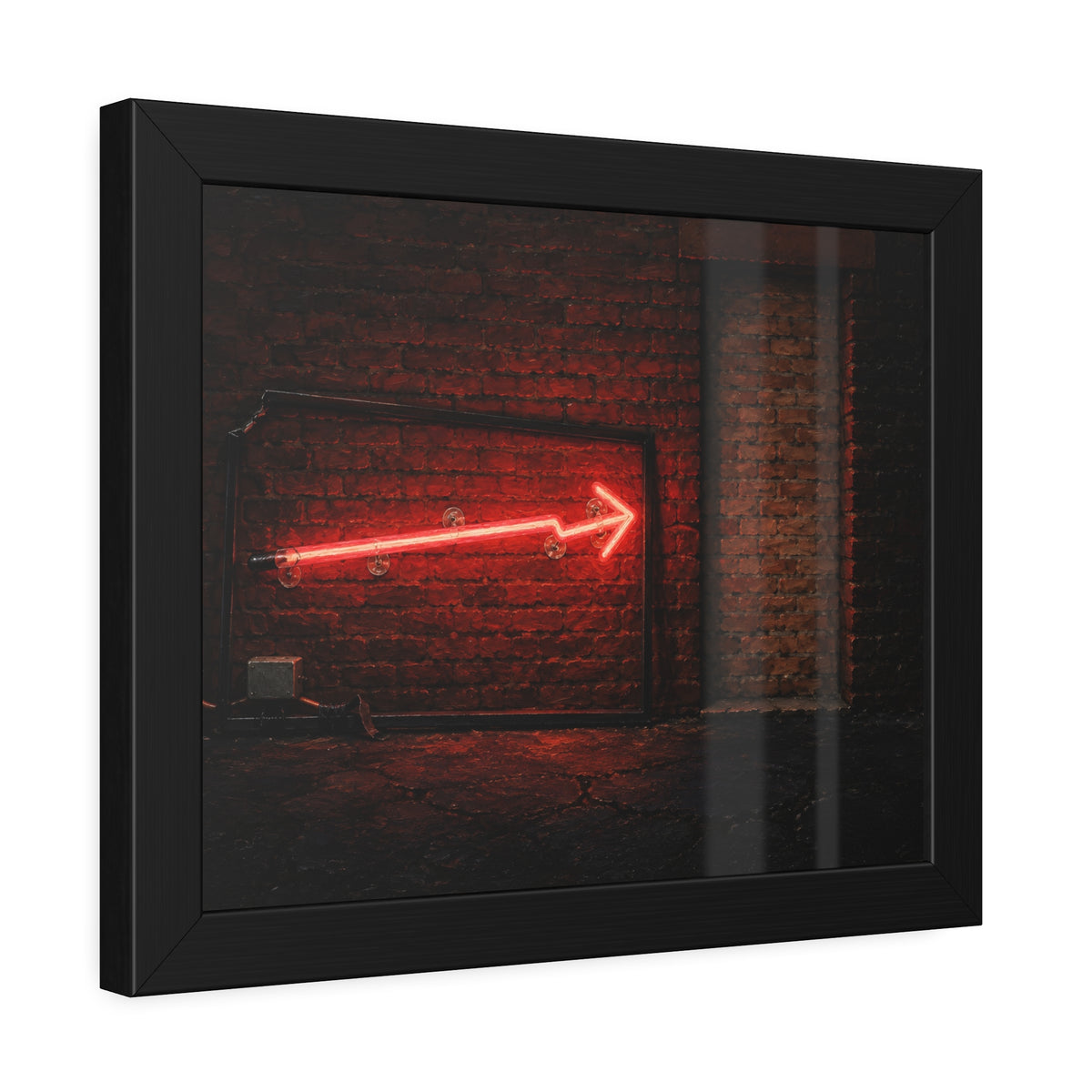 "The Dry Night": A Garabaggio Framed Print
