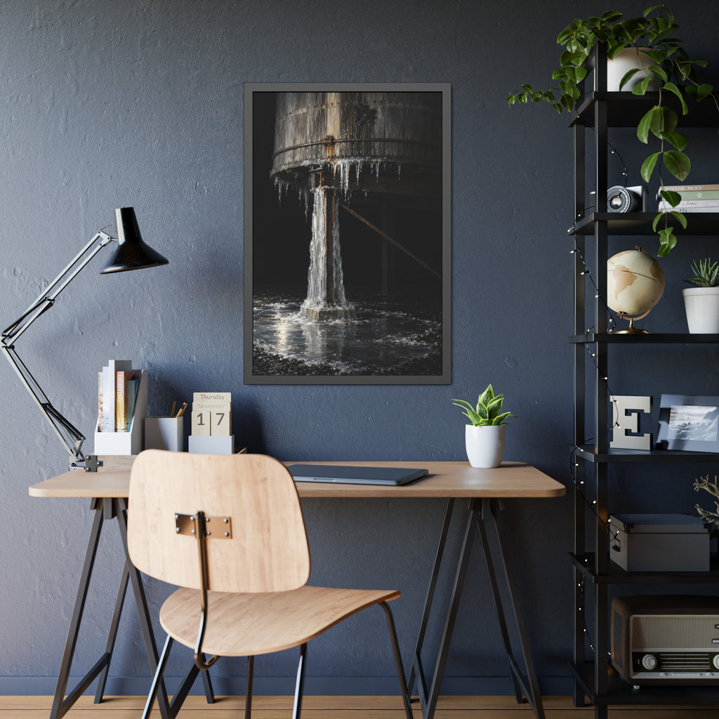 "The Glazed Deck": A Garabaggio Framed Print