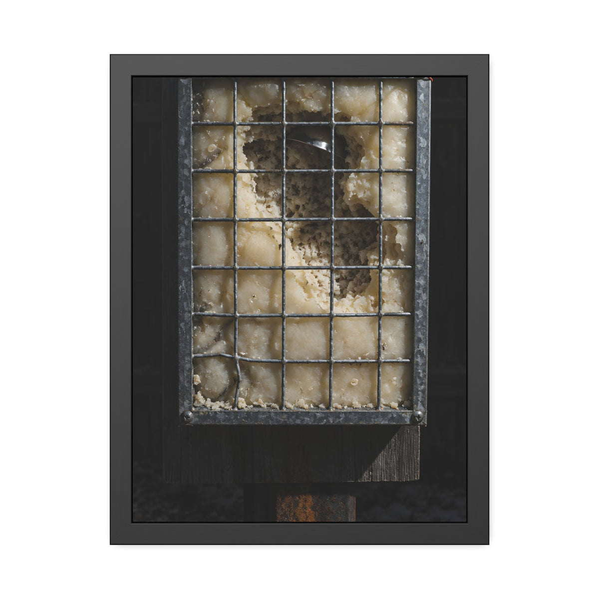 "The Dented Rim": A Garabaggio Framed Print