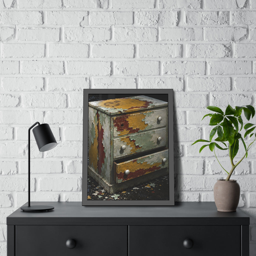 "The Mustard Comes Up": A Garabaggio Framed Print
