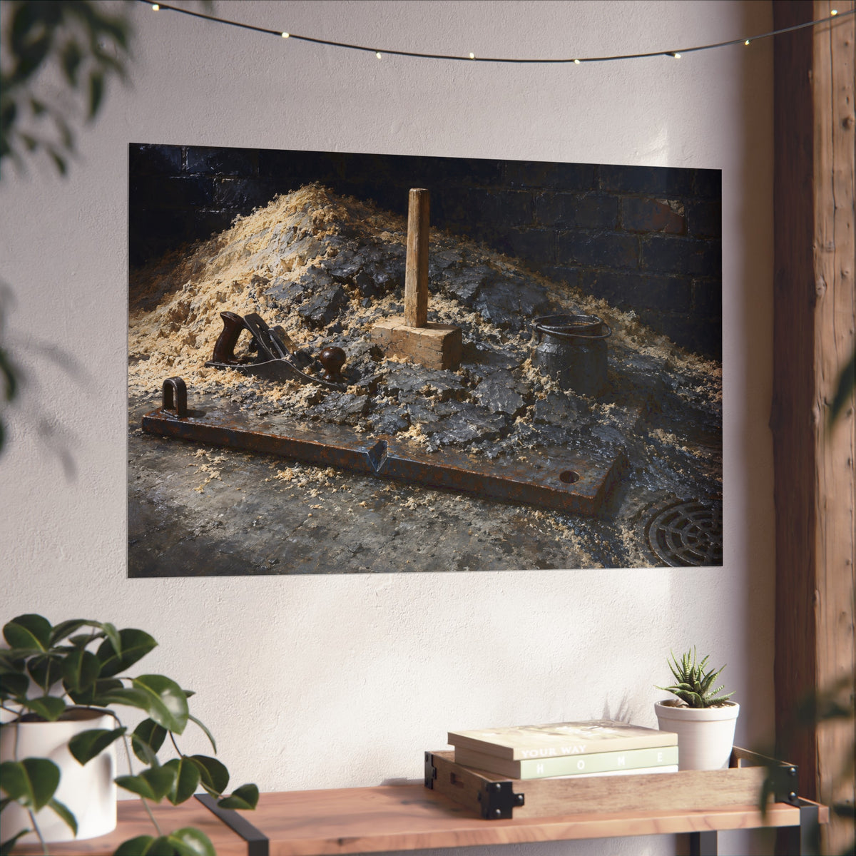"The Crust Breaking": A Garabaggio Fine Art Print