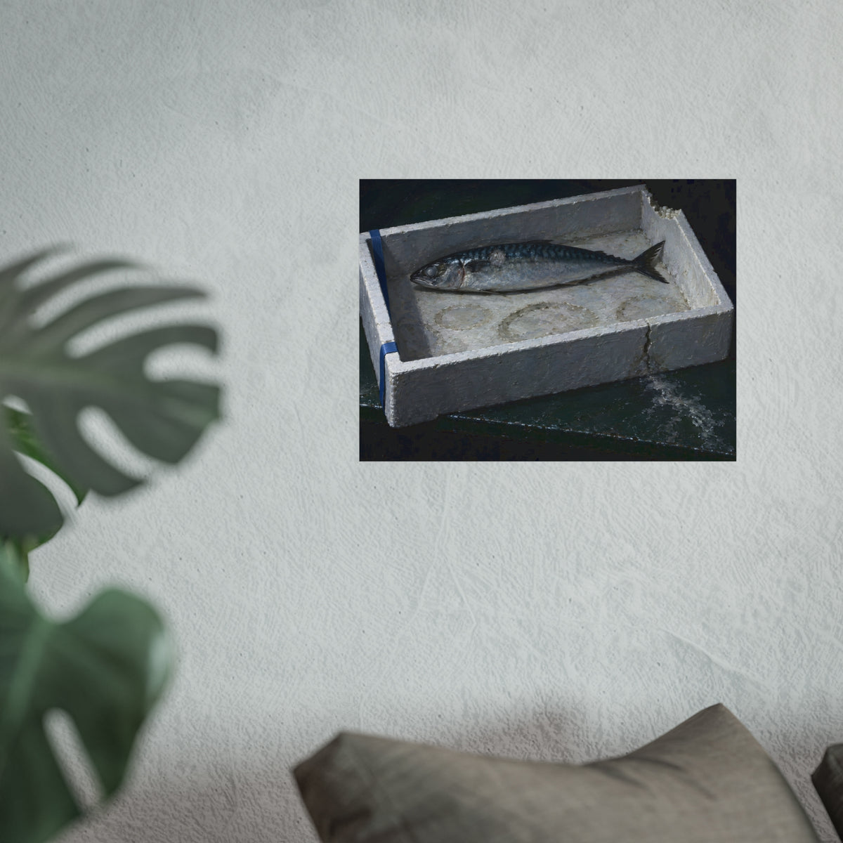 "The Fish Alone on the Foam": A Garabaggio Fine Art Print