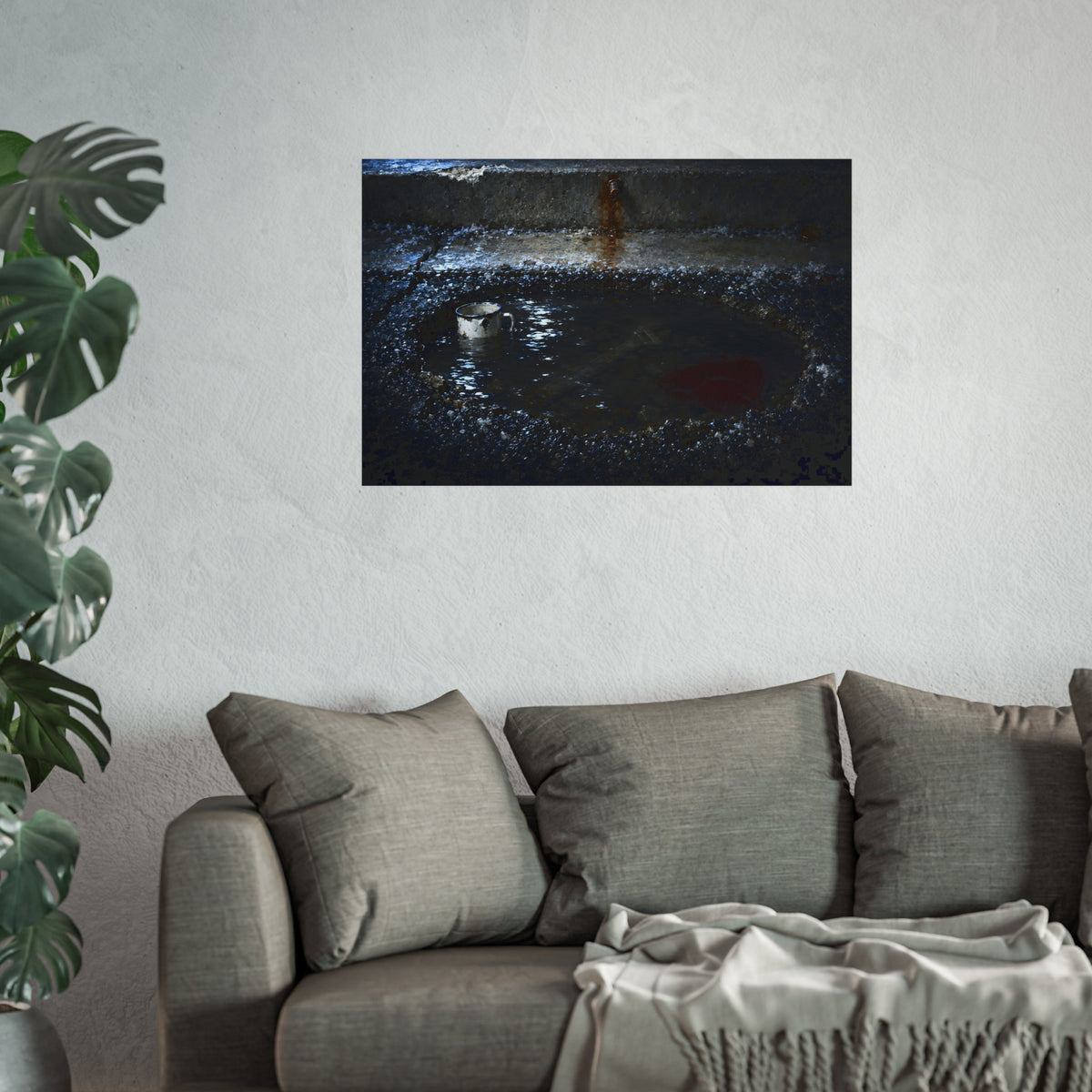 "The Meltwater": A Garabaggio Fine Art Print