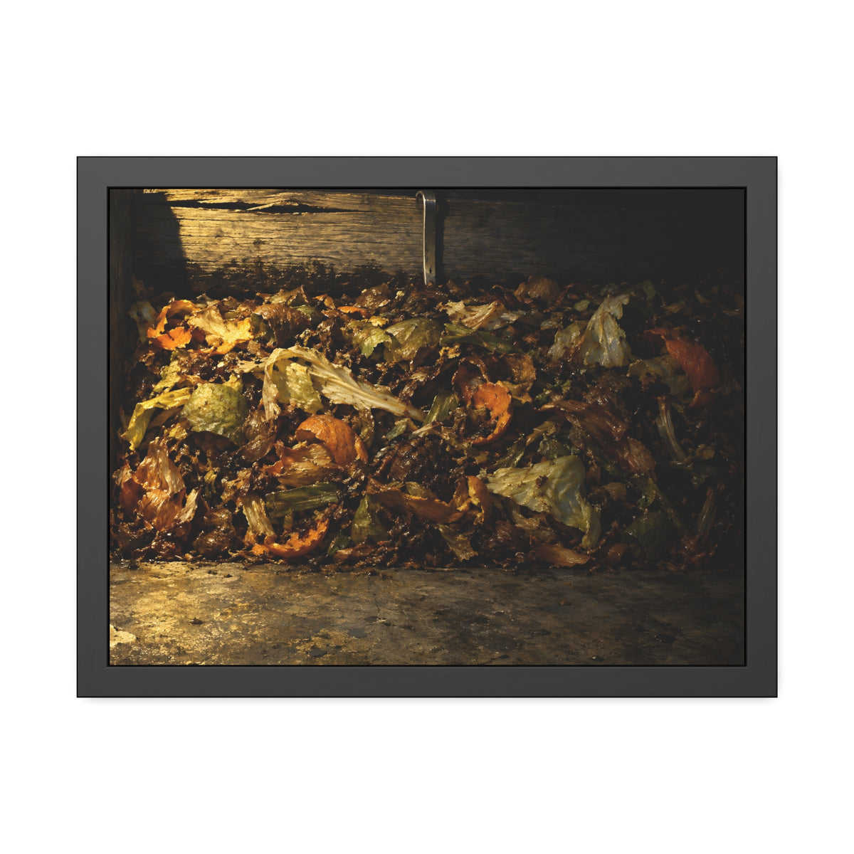 "The Peel Going Dull": A Garabaggio Framed Print