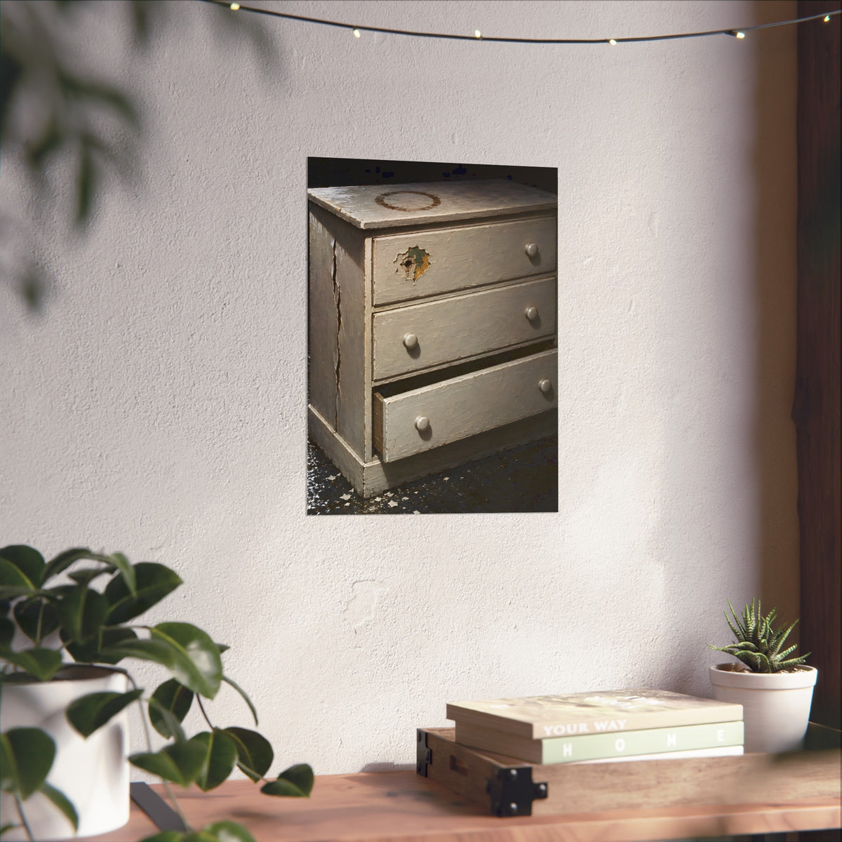"The Chip Beside the Missing Knob": A Garabaggio Fine Art Print