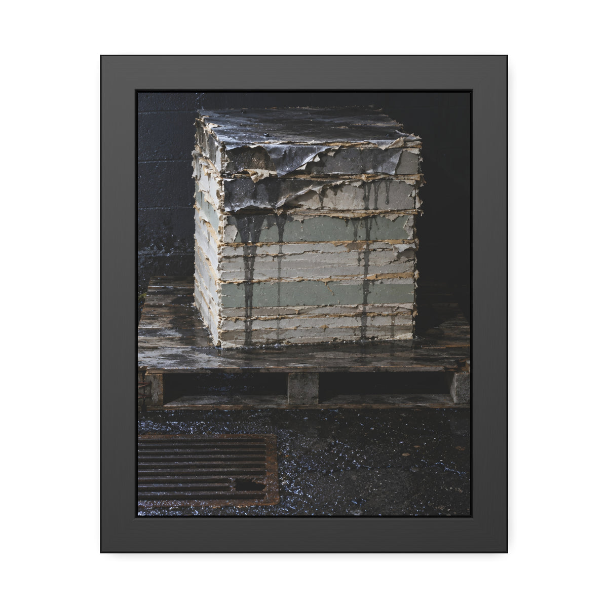 "The First Soaking": A Garabaggio Framed Print