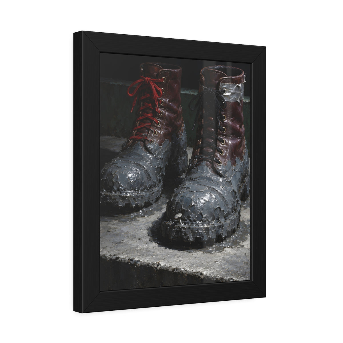 "The Wet Clay": A Garabaggio Framed Print