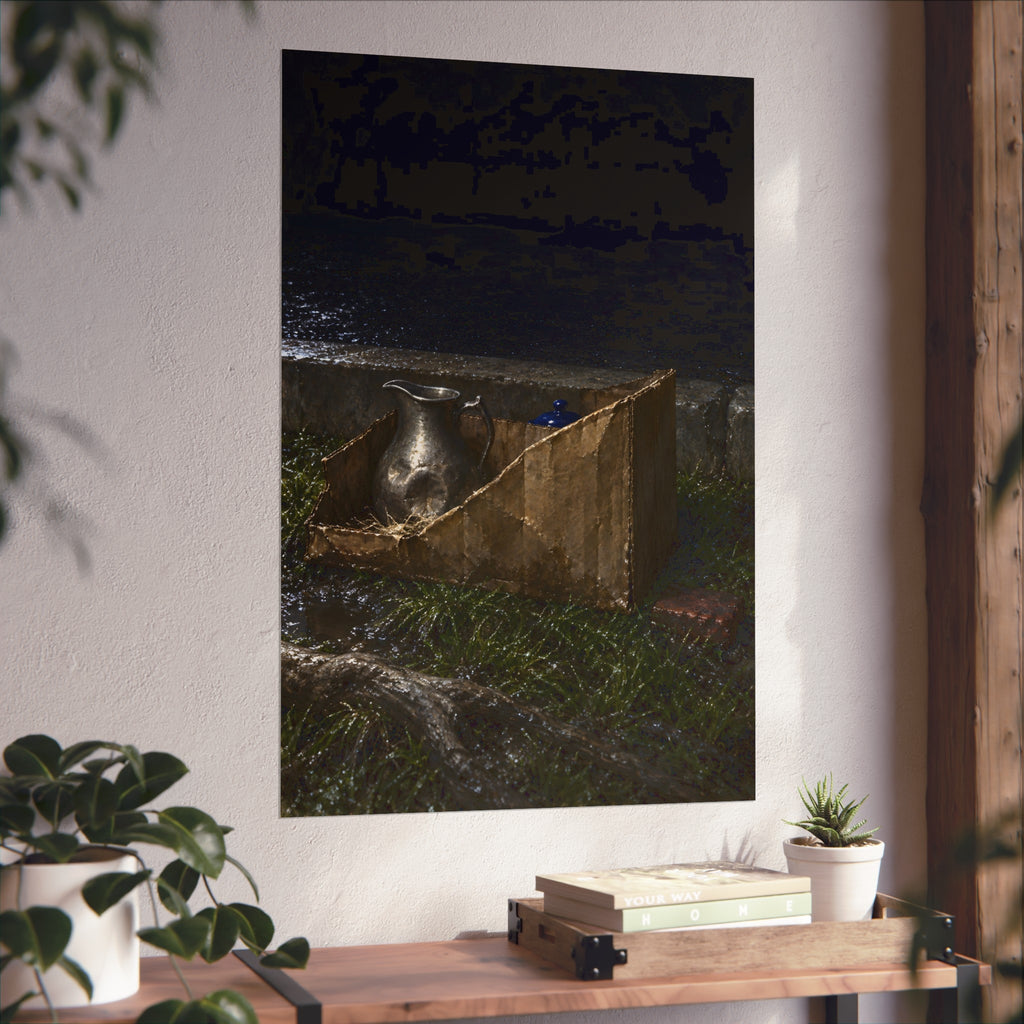 "The Ewer Standing Clear": A Garabaggio Fine Art Print