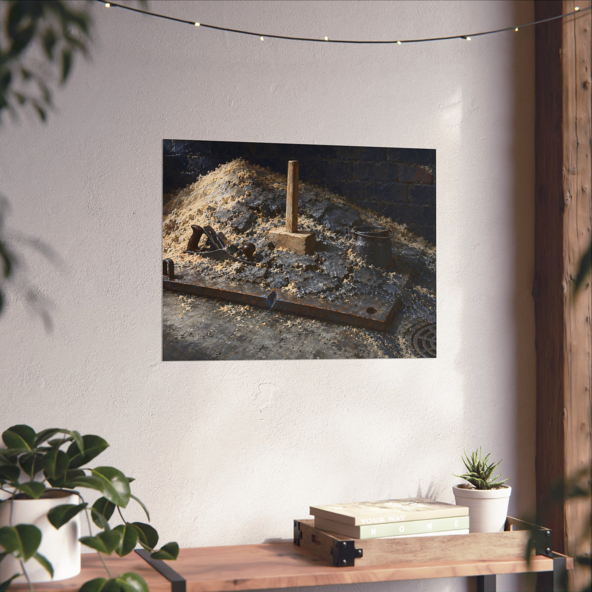 "The Crust Breaking": A Garabaggio Fine Art Print
