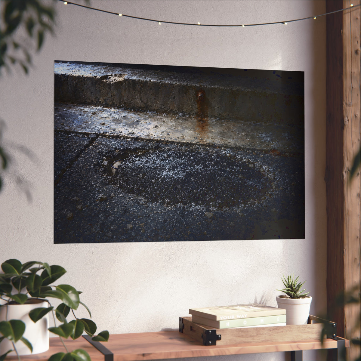 "The Rim at the Edge of the Patch": A Garabaggio Fine Art Print