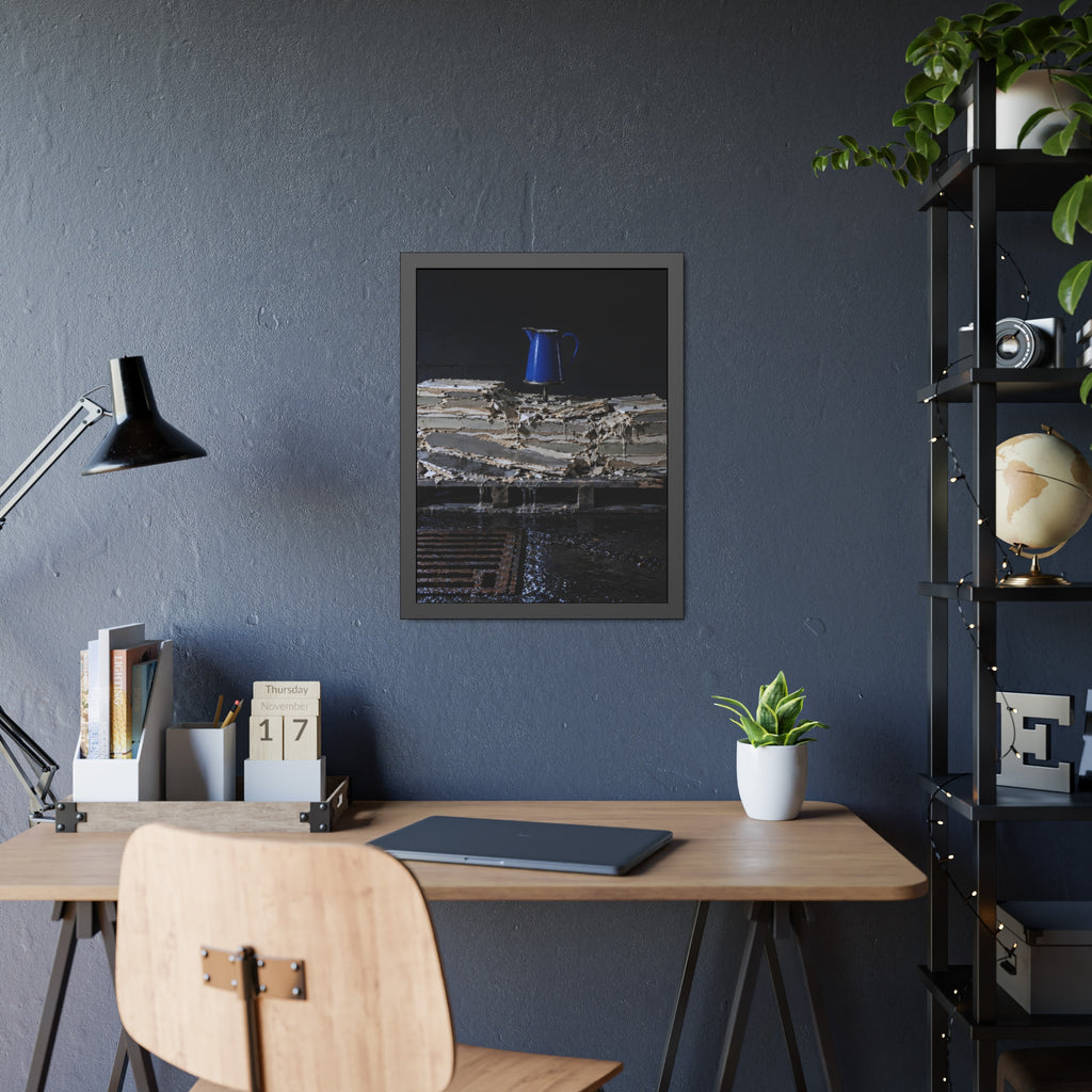 "The Jug Stands Clear": A Garabaggio Framed Print