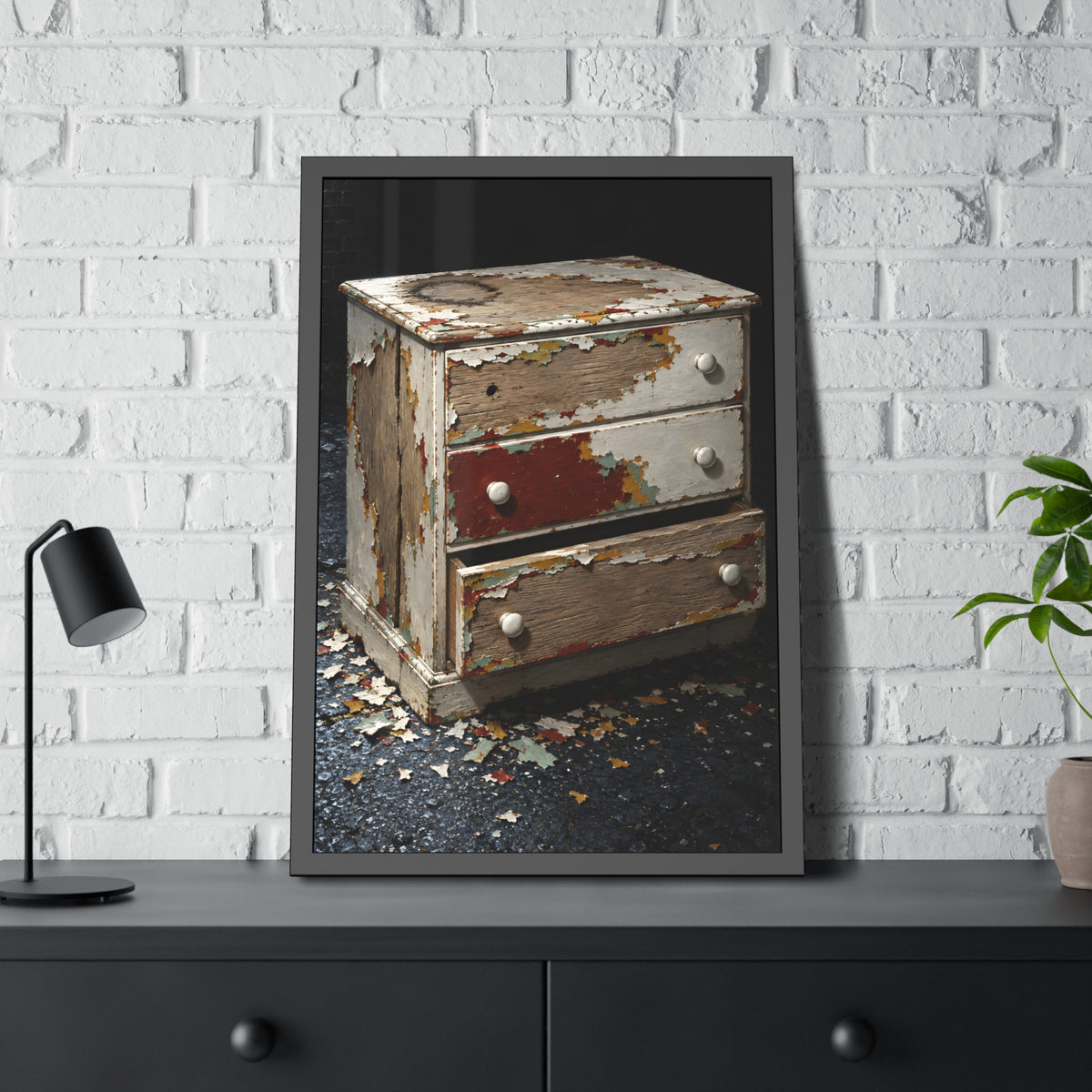 "The Bare Oak at the Centre of Each Loss": A Garabaggio Framed Print