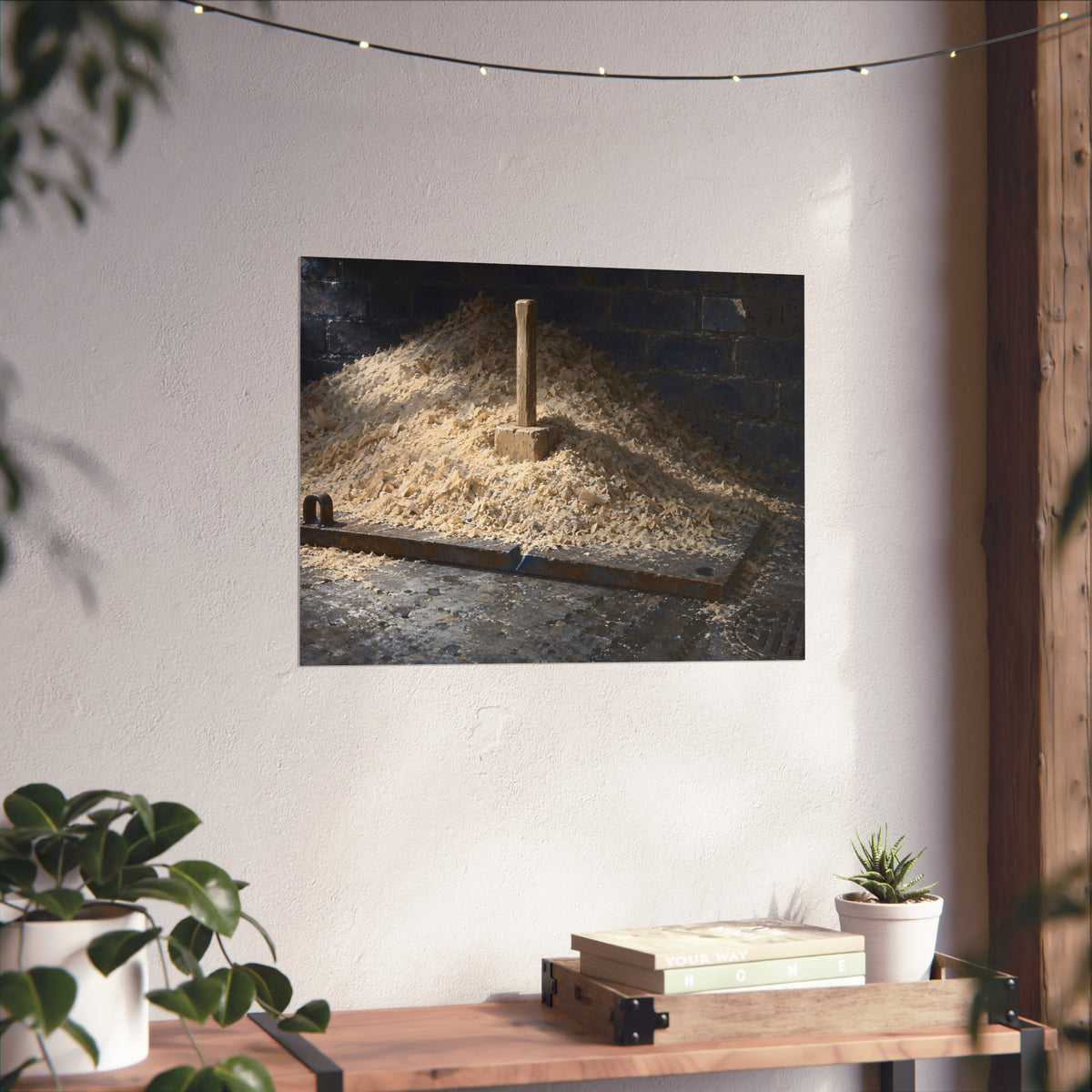 "The Handle Above the Heap": A Garabaggio Fine Art Print