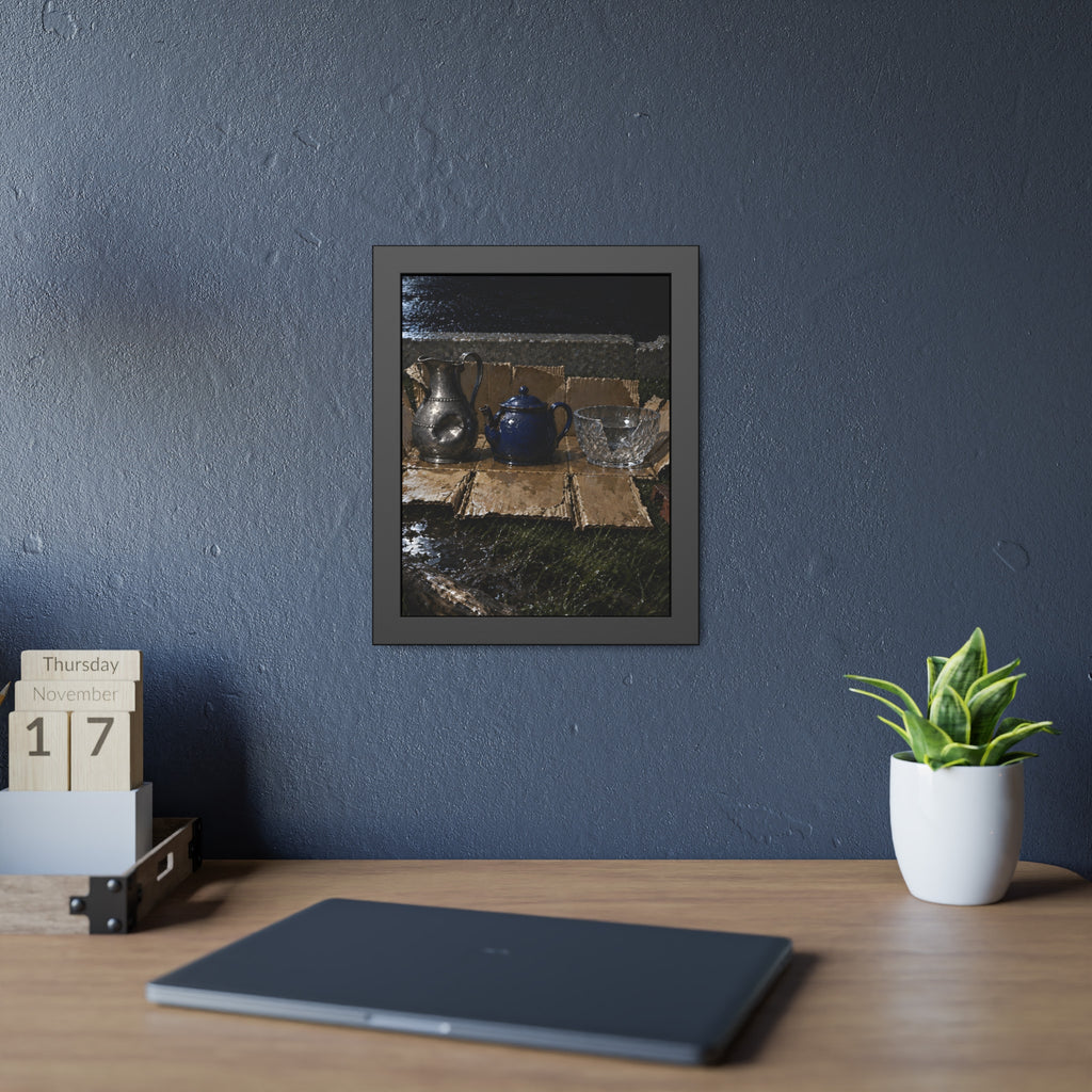 "The Walls Laid Down": A Garabaggio Framed Print