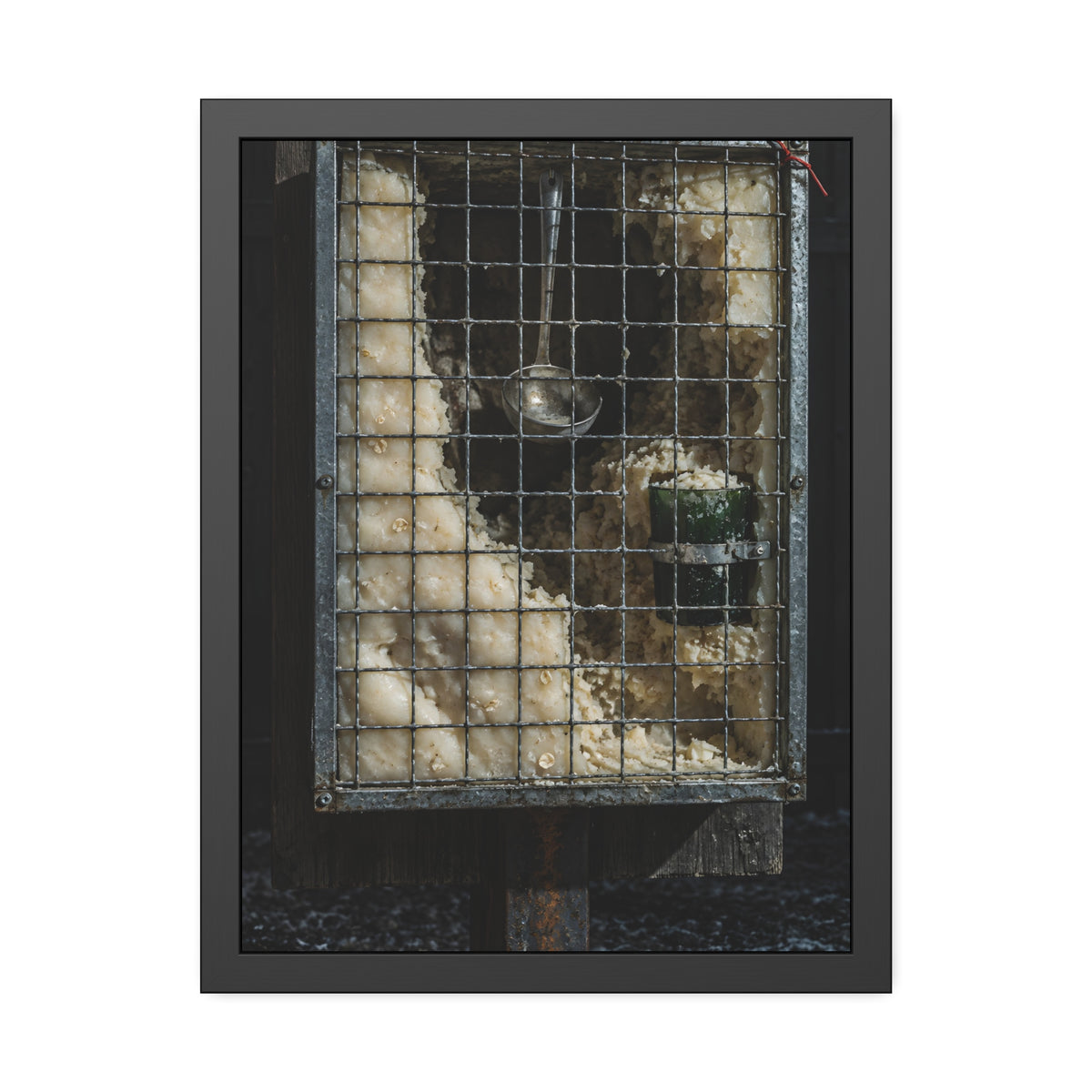 "The Tumbler in Its Ring": A Garabaggio Framed Print