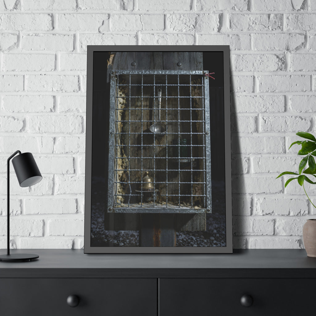 "What the Winter Left on the Board": A Garabaggio Framed Print