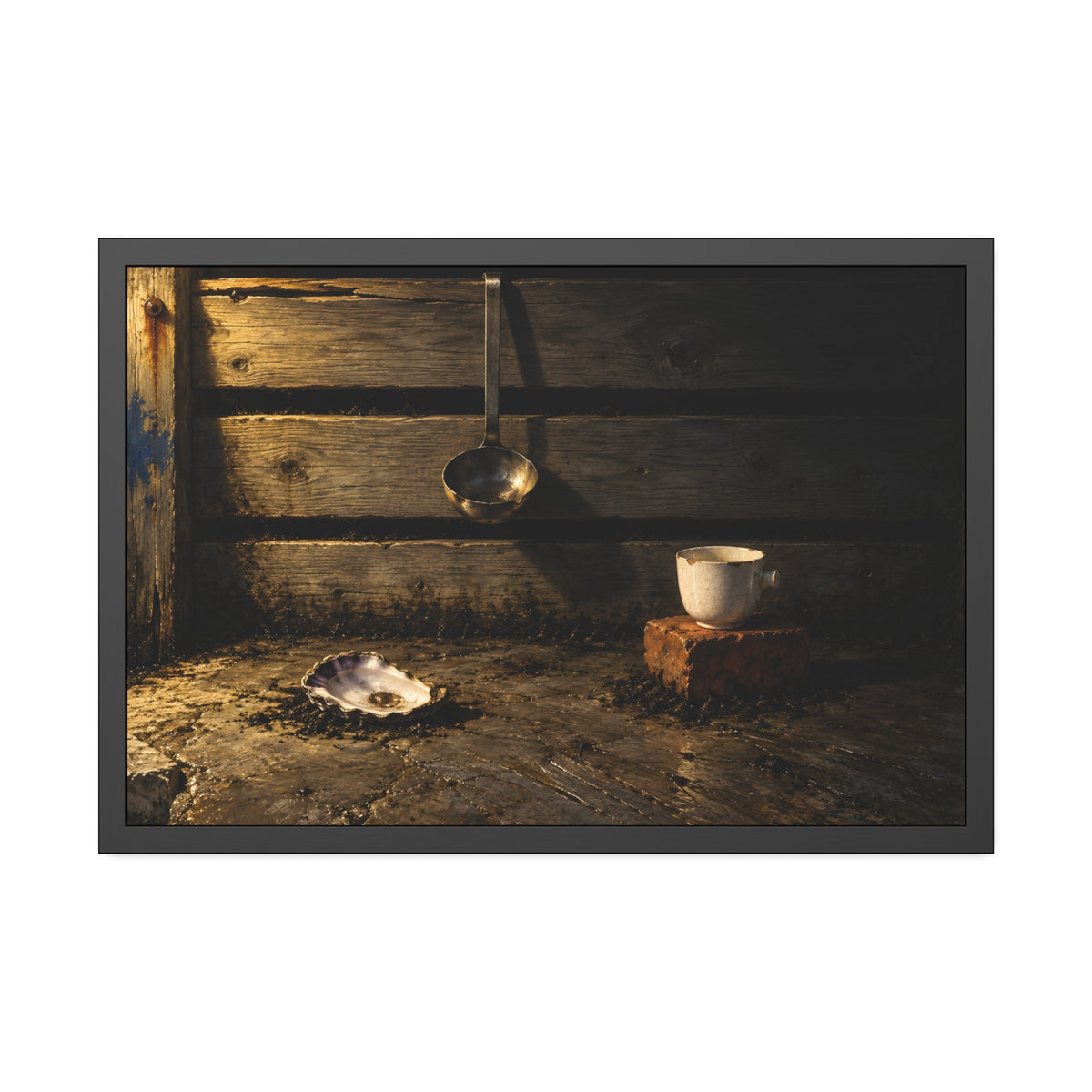 "What the Rot Would Not Take": A Garabaggio Framed Print