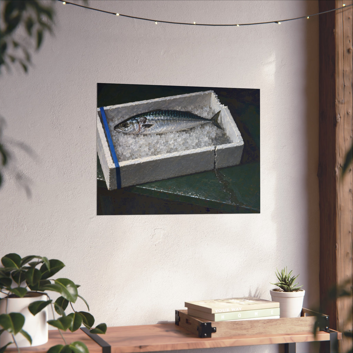 "The First Water Through the Crack": A Garabaggio Fine Art Print