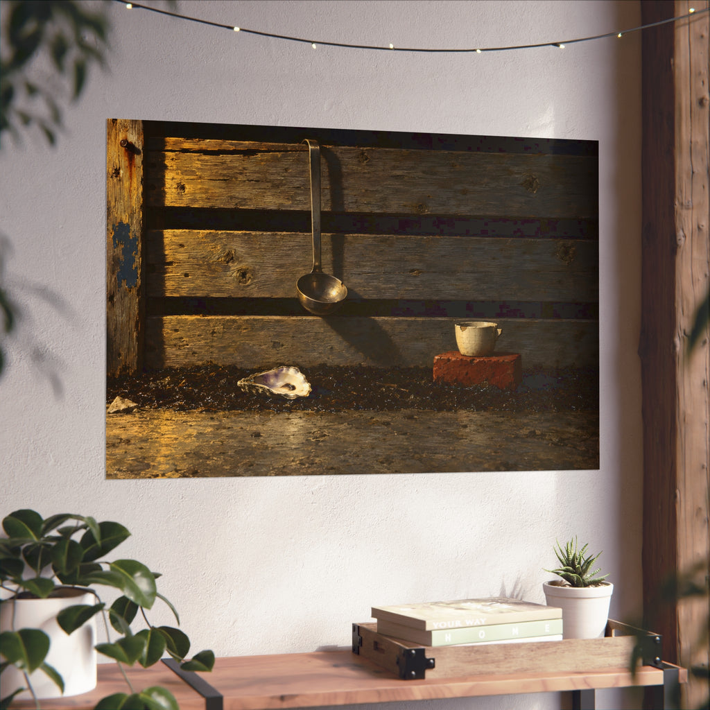 "The Oyster Clear": A Garabaggio Fine Art Print