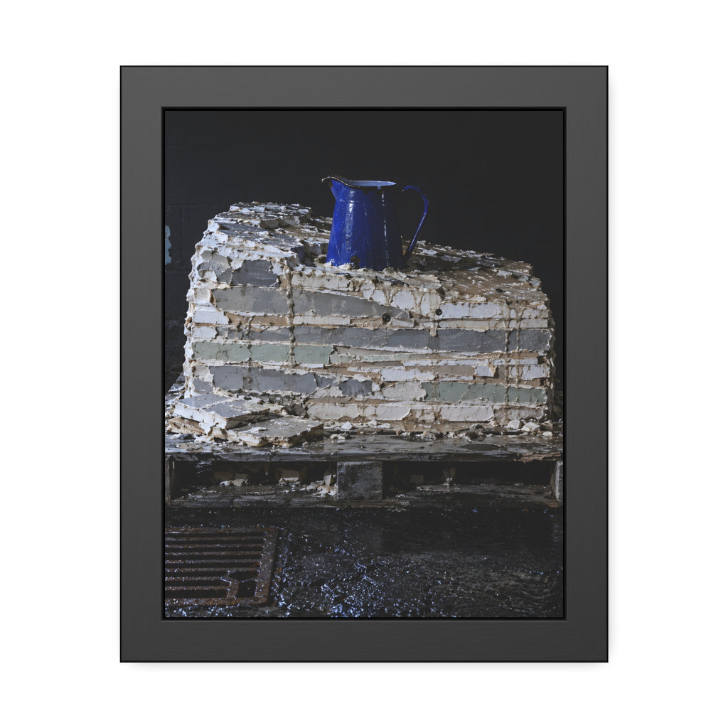 "The Jug to Its Shoulder": A Garabaggio Framed Print