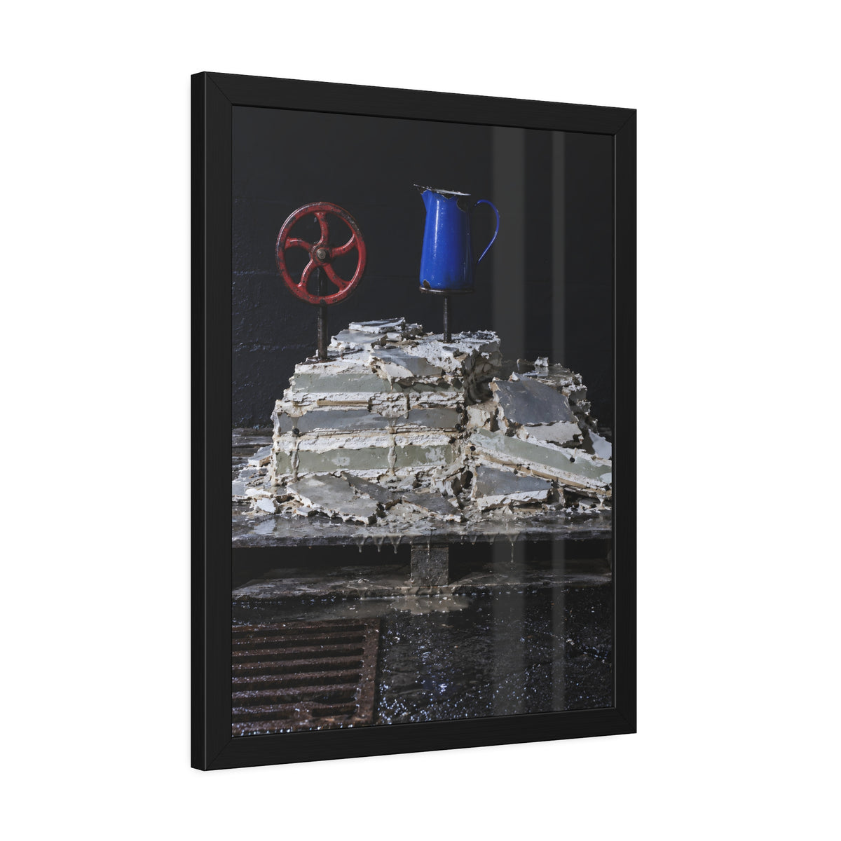 "The Wheel Stands Clear": A Garabaggio Framed Print
