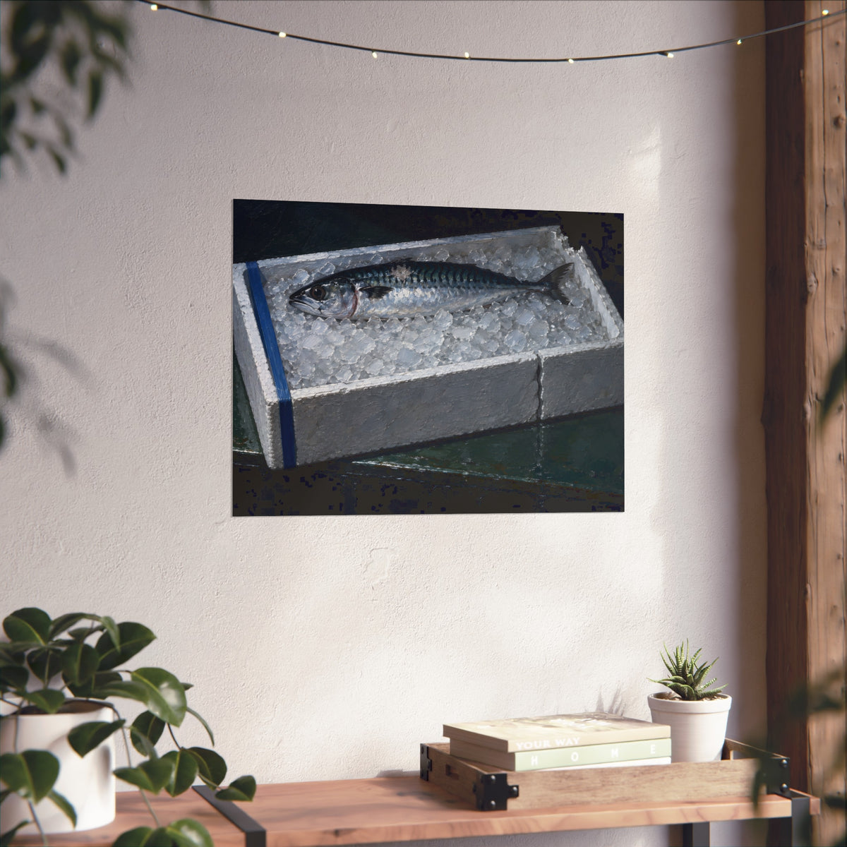 "The Ice Level With the Rim": A Garabaggio Fine Art Print
