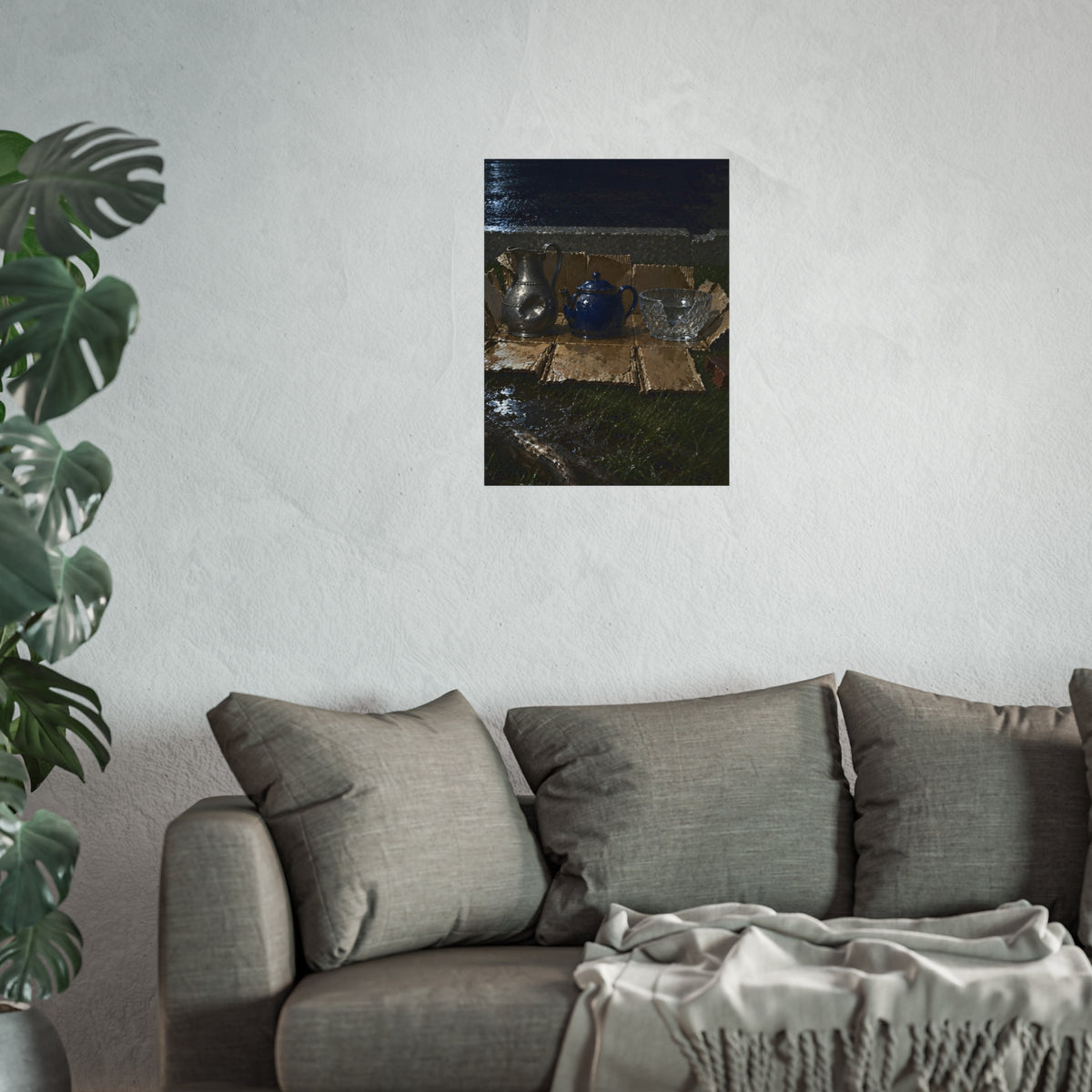 "The Walls Laid Down": A Garabaggio Fine Art Print