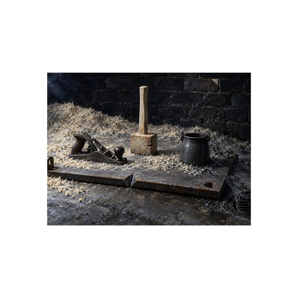 "The Mallet Whole": A Garabaggio Fine Art Print