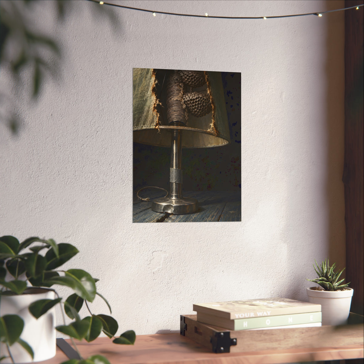 "The Two Grey Plates": A Garabaggio Fine Art Print