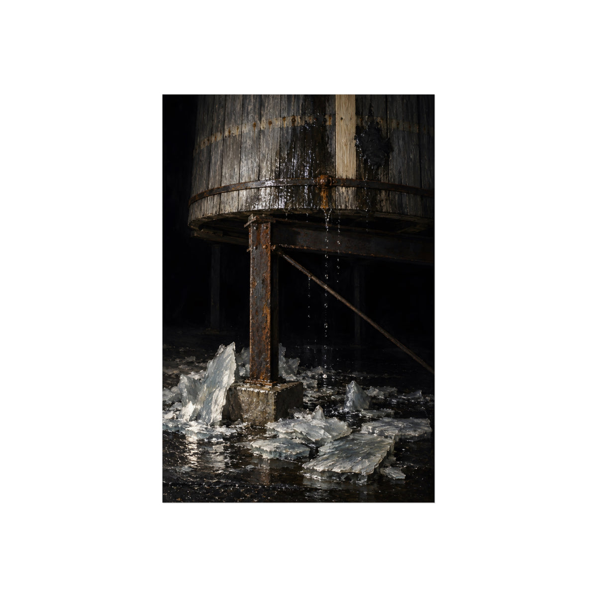 "The Fallen Slabs": A Garabaggio Fine Art Print