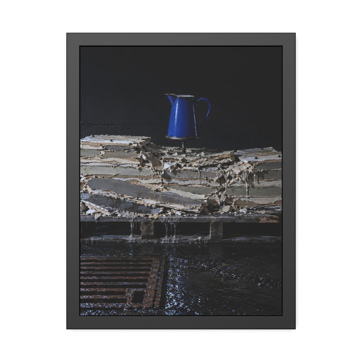 "The Jug Stands Clear": A Garabaggio Framed Print